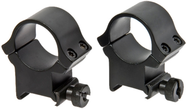 Picture of Redfield Mounts 4-Hole 1" Extra High Matte Black Aluminum 