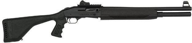 Picture of Mossberg 930 Spx 12 Gauge 7+1 3" 18.50" Cylinder Bore Barrel, Matte Blued Metal Finish, Dual Gas Vent System, Drilled & Tapped Receiver, Ghost Ring Rear Sight, Synthetic Pistol Grip Stock 