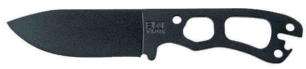 Picture of Ka-Bar Becker Necker 3.25" Fixed Drop Point Plain Black 1095 Cro-Van Blade/Black 1095 Cro-Van Handle 