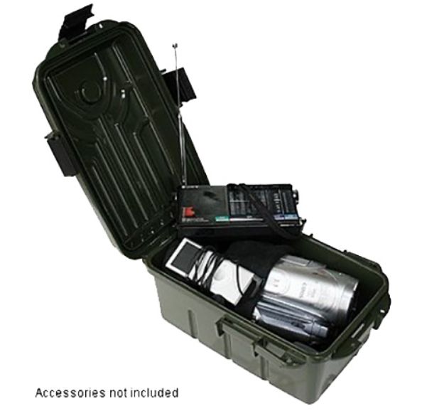 Picture of Mtm Case-Gard Survivor Dry Box Forest Green Polypropylene 