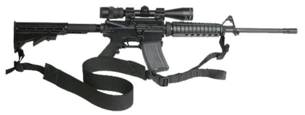 Picture of Max Ops Edge Tactical Sling 2" W X L 12.30" Adjustable Two-Point Black Elastic 