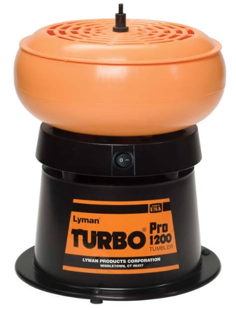 Picture of Lyman 1200 Pro Turbo Tumbler Holds 2 Lbs Of Media 