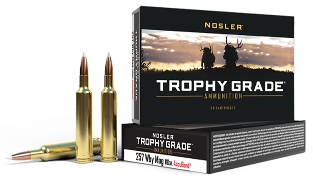 Picture of Nosler Trophy Grade Hunting 257 Wthby Mag 110 Gr Nosler Accubond 20 Per Box/ 10 Cs 