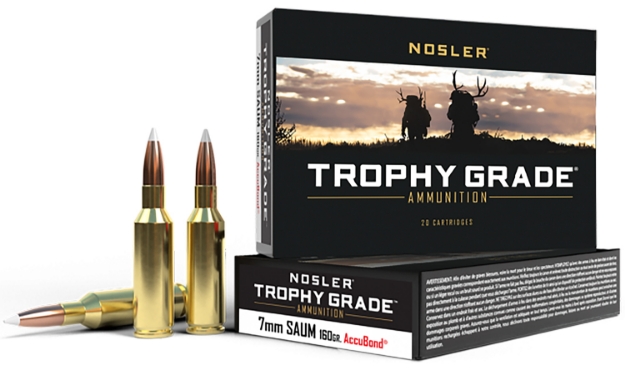 Picture of Nosler Trophy Grade Hunting 7Mm Rem Sa Ultra Mag 160 Gr Nosler Spitzer Partition (Spt) 20 Per Box/ 10 Cs 