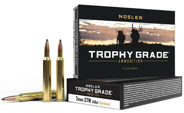 Picture of Nosler Trophy Grade Hunting 7Mm Stw 140 Gr Nosler Spitzer Partition (Spt) 20 Per Box/ 10 Cs 