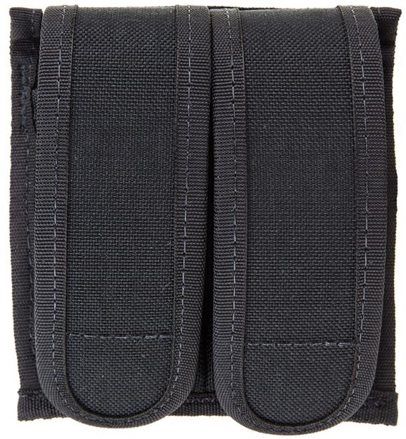 Picture of Blackhawk Universal Mag Case Double Black Cordura Hook & Loop Belts 2.25" Wide Compatible W/ Double Stack Compatible W/ 9Mm Compatible W/ 40 