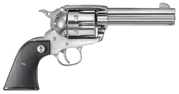 Picture of Ruger Vaquero Sass 357 Mag 4.62" Barrel 6Rd Cylinder, High Gloss Stainless Steel, Sold As Consecutive Serial Number With Ss# 60757 Includes Commemorative Case (2Of2) 