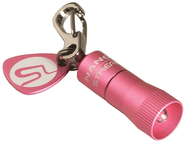 Picture of Streamlight Nano Pink Anodized Aluminum White Led 10 Lumens 