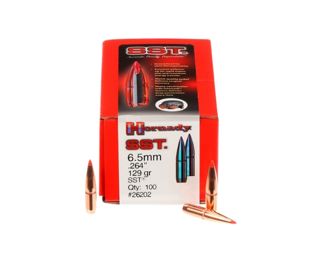 Picture of Hornady Sst Hunting 6.5Mm .264 129 Gr Super Shock Tip (Sst) 