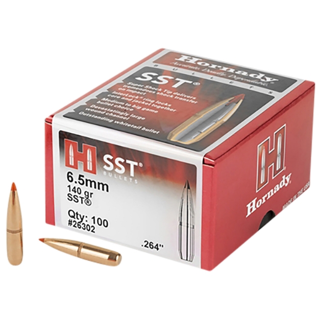 Picture of Hornady Sst Hunting 6.5Mm .264 140 Gr Super Shock Tip (Sst) 