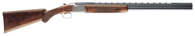 Picture of Browning Citori White Lightning 28 Gauge 28" Barrel 2.75" 2Rd, Blued Barrels, Silver Nitride Finished Engraved Receiver, Gloss Black Walnut Lightening Style Stock With Rounded Forearm & Grip