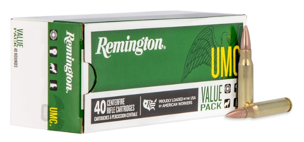 Picture of Remington Ammunition Umc Value Pack 308 Win 150 Gr Full Metal Jacket (Fmj) 40 Per Box/ 10 Cs 