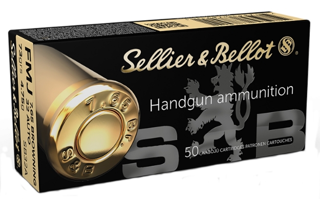 Picture of Sellier & Bellot Handgun Target 32 Acp 73 Gr Full Metal Jacket (Fmj) 50 Per Box/ 40 Cs 