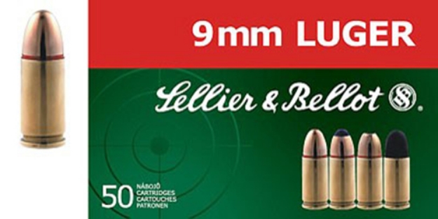 Picture of Sellier & Bellot Handgun Defense 9Mm Luger 115 Gr Jacketed Hollow Point (Jhp) 50 Per Box/ 20 Cs 