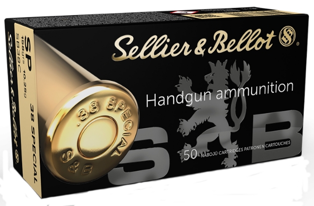 Picture of Sellier & Bellot Handgun Target 38 Special 158 Gr Soft Point (Sp) 50 Per Box/ 20 Cs 