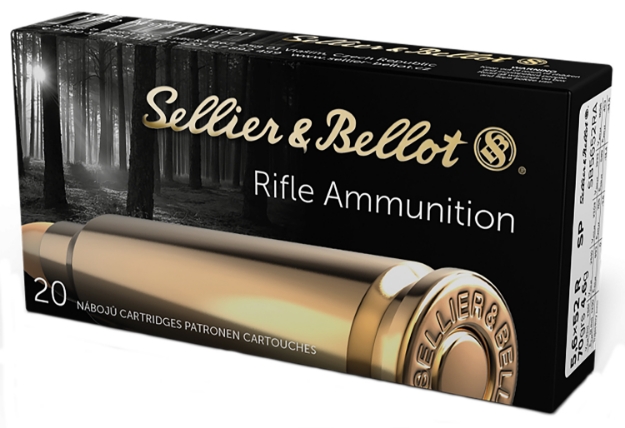 Picture of Sellier & Bellot Rifle 5.6Mmx52r 70 Gr 2861 Fps Soft Point (Sp) 20 Bx/25 Cs 