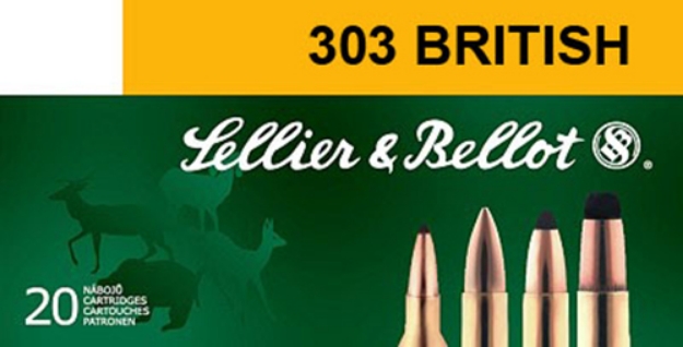 Picture of Sellier & Bellot Rifle 303 British 180 Gr 2477 Fps Full Metal Jacket (Fmj) 20 Bx/20 Cs 