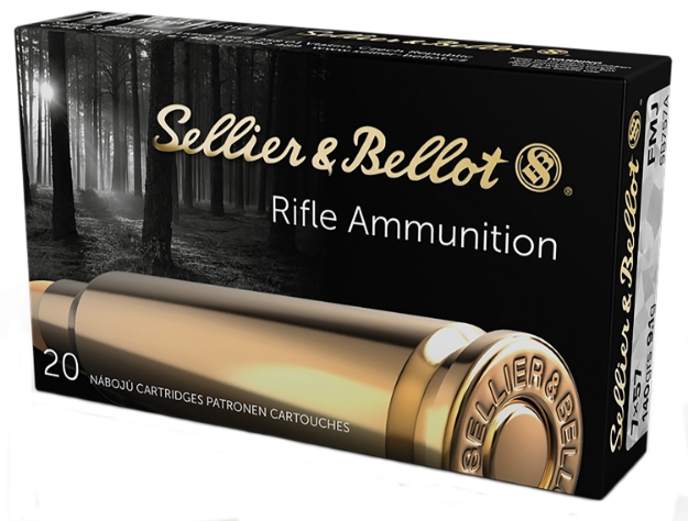 Picture of Sellier & Bellot Rifle 7X57mm Mauser 140 Gr 2621 Fps Full Metal Jacket (Fmj) 20 Bx/20 Cs 