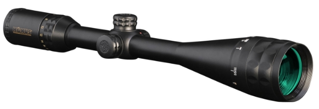 Picture of Konus Konuspro-Plus Long Range Matte Black 6-24X50mm Ao 1" Tube Dual Illuminated (Blue/Red) Engraved Crosshair W/Dot Reticle 