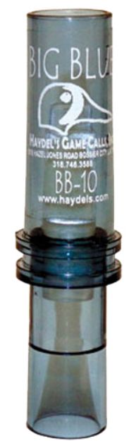 Picture of Haydel's Game Calls "Big Blue" Open Call Double Reed Bluewing Teal Sounds Attracts Ducks Clear Acrylic 