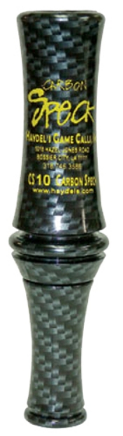 Picture of Haydel's Game Calls Carbon Speck Open Call Single Reed Specklebelly Sounds Attracts Geese Black Carbon 