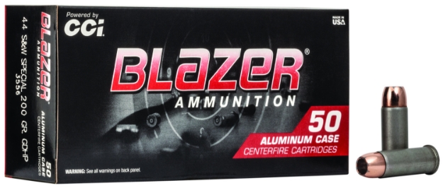 Picture of Cci Blazer Handgun 44 S&W Spl 200 Gr Jacketed Hollow Point (Jhp) 50 Per Box/ 20 Cs 