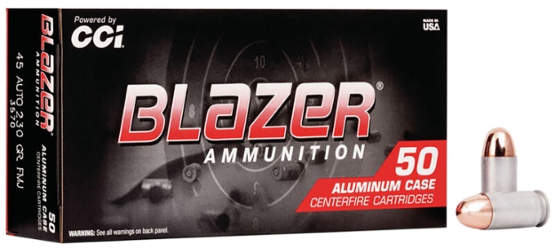 Picture of Cci Blazer Handgun 45 Acp 230 Gr Full Metal Jacket (Fmj) 50 Per Box/ 20 Cs 