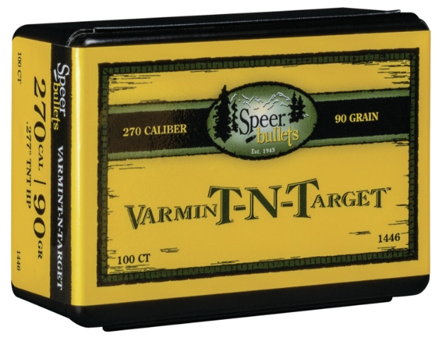 Picture of Speer Bullets Tnt Rifle 270 Caliber .277 90 Gr Hollow Point 100 Box 