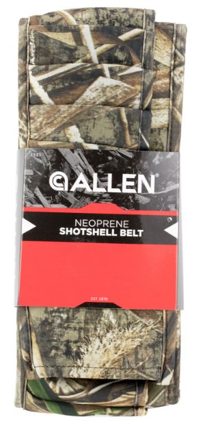 Picture of Allen Shell Belt Realtree Max-4 Neoprene Capacity 25Rd Shotgun Shotgun Waist Mount Adjustable Belt 