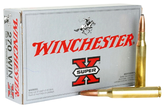 Picture of Winchester Ammo Power-Point 270 Win 150 Gr 2850 Fps Power-Point (Pp) 20 Bx/10 Cs 