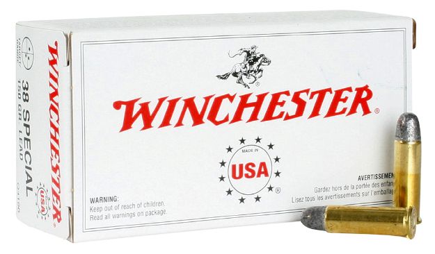 Picture of Winchester Ammo Usa Target 38 Special 150 Gr Lead Round Nose (Lrn) 20 Per Box/ 10 Cs 