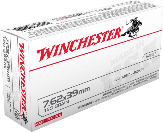 Picture of Winchester Ammo Usa 7.62X39mm 123 Gr 2355 Fps Full Metal Jacket (Fmj) 20 Bx/10 Cs 