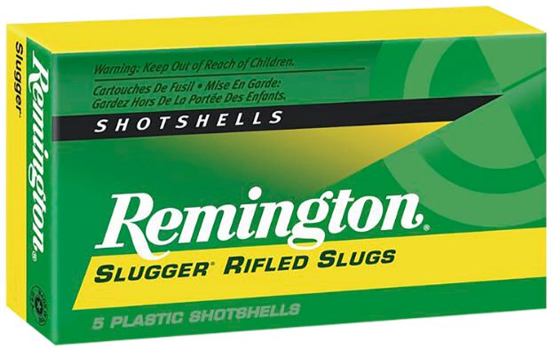 Picture of Remington Ammunition Slugger Hunting 12 Gauge 2.75" 1 Oz Rifled Slug Shot 5 Per Box/ 50 Cs 