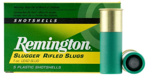 Picture of Remington Ammunition Slugger 12 Gauge 2.75" 1 Oz 1560 Fps Rifled Slug Shot 5 Bx/50 Cs 