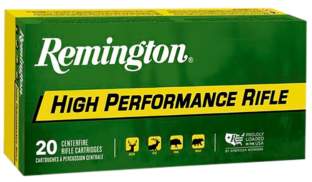 Picture of Remington Ammunition High Performance Hunting 22-250 Rem 55 Gr Pointed Soft Point (Psp) 20 Per Box/ 10 Cs 