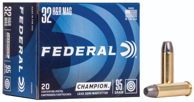 Picture of Federal Champion Training Training 32 H&R Mag 95 Gr Lead Semi-Wadcutter (Lswc) 20 Per Box/ 25 Cs 