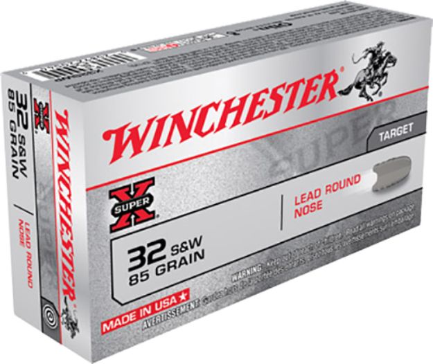 Picture of Winchester Ammo Super X Target 32 S&W 85 Gr Lead Round Nose (Lrn) 50 Per Box/ 10 Cs 