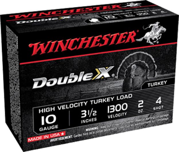 Picture of Winchester Ammo Double X High Velocity Turkey 10 3.50" 2 Oz 4 Shot 10 Per Box/ 10 Cs 