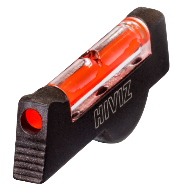 Picture of Hiviz Front Sight For Smith And Wesson Revolver With 2.5" Or Longer Barrel Black | Red Fiber Optic 