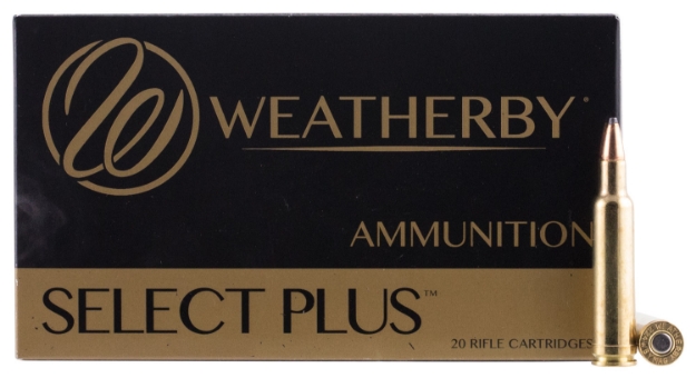 Picture of Weatherby Select Plus 224 Wthby Mag 55 Gr 3650 Fps Spire Point (Sp) 20 Bx/10 Cs 