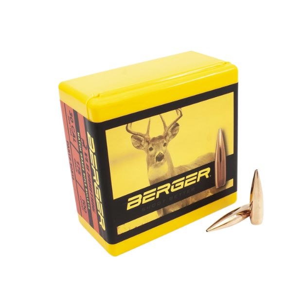 Picture of Berger Bullets Vld Hunting Long Range 30 Cal .308 175 Gr Secant Very Low Drag 100 Per Box 