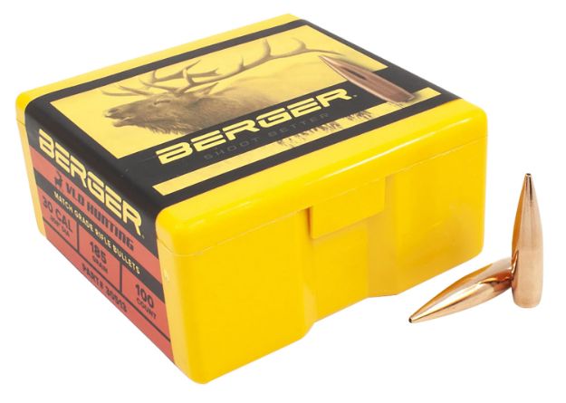 Picture of Berger Bullets Vld Hunting Long Range 30 Cal .308 185 Gr Very Low Drag (Vld) 100 Per Box 