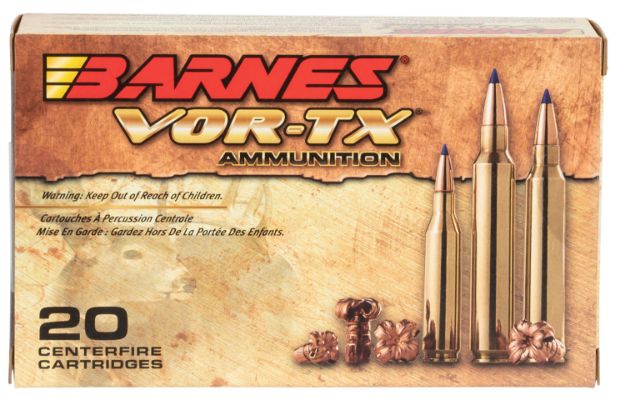 Picture of Barnes Bullets Vor-Tx Centerfire Rifle 270 Win 130 Gr Tipped Tsx Boat-Tail 20 Per Box/ 10 Cs 