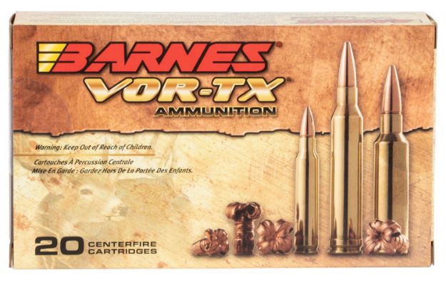 Picture of Barnes Bullets Vor-Tx Centerfire Rifle 7Mm Rem Mag 160 Gr Tsx Boat-Tail 20 Per Box/ 10 Cs 