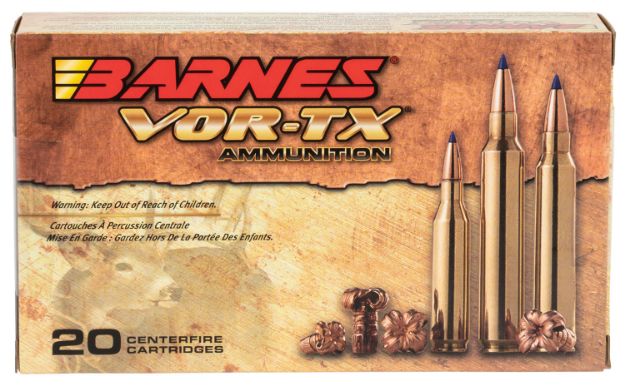 Picture of Barnes Bullets Vor-Tx Centerfire Rifle 300 Win Mag 165 Gr Tipped Tsx Boat-Tail 20 Per Box/ 10 Cs 