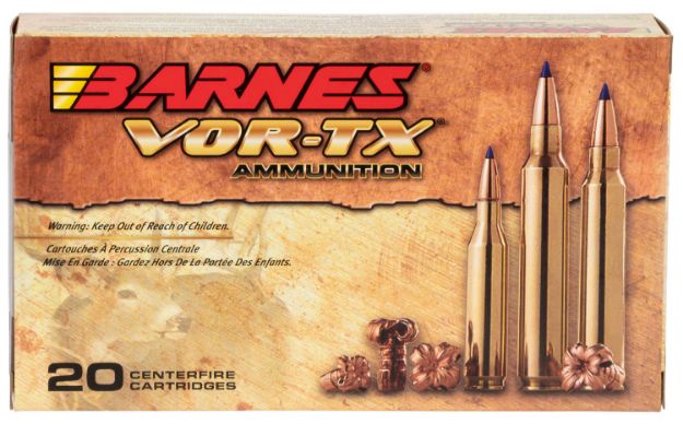 Picture of Barnes Bullets Vor-Tx Centerfire Rifle 300 Win Mag 180 Gr Tipped Tsx Boat-Tail 20 Per Box/ 10 Cs 