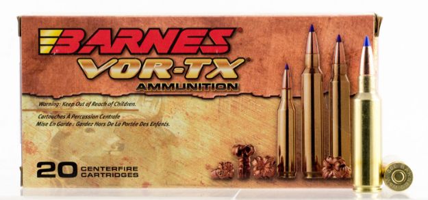 Picture of Barnes Bullets Vor-Tx Centerfire Rifle 300 Wsm 165 Gr Tipped Tsx Boat-Tail 20 Per Box/ 10 Cs 