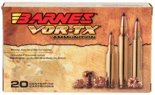 Picture of Barnes Bullets Vor-Tx Centerfire Rifle 300 Rum 180 Gr Tipped Tsx Boat-Tail 20 Per Box/ 10 Cs 