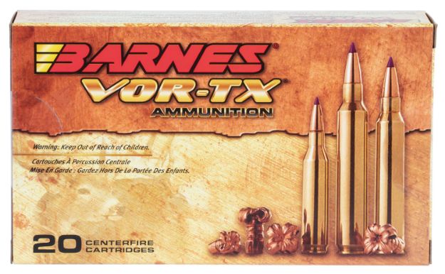 Picture of Barnes Bullets Vor-Tx Centerfire Rifle 338 Win Mag 225 Gr Tipped Tsx Boat-Tail 20 Per Box/ 10 Cs 