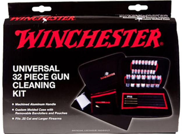 Picture of Dac Winchester Universal Cleaning Kit Multi-Caliber Universal Soft Side Bronze 32 Piece 